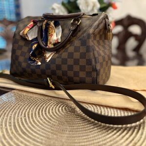 Damier ebene speedy 30